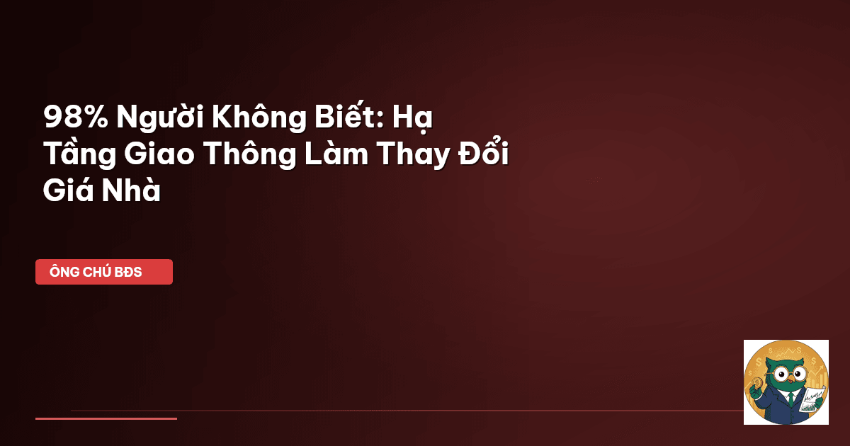 hạ tầng giao thông