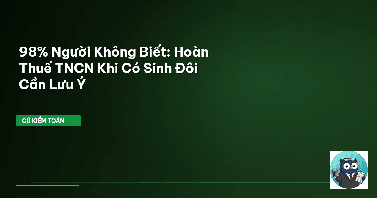 hoàn thuế tncn
