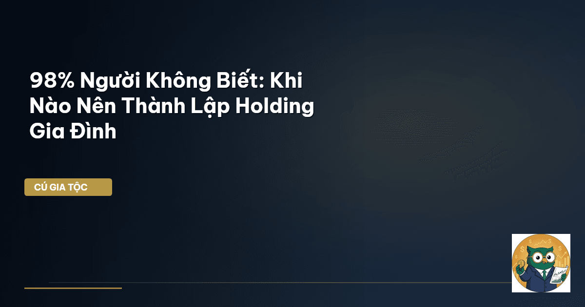 holding gia đình