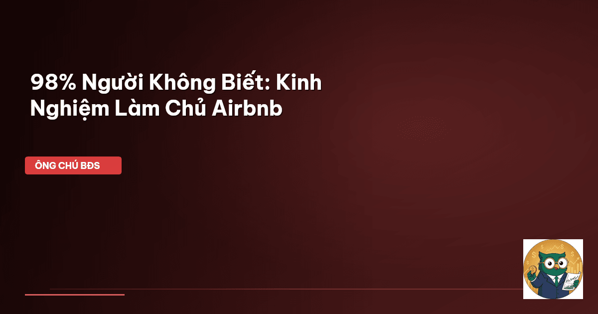 kinh nghiệm làm chủ airbnb