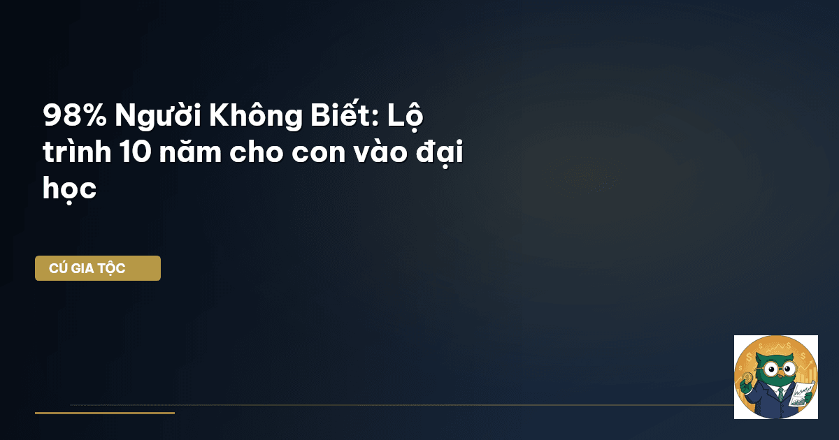 lộ trình tài chính