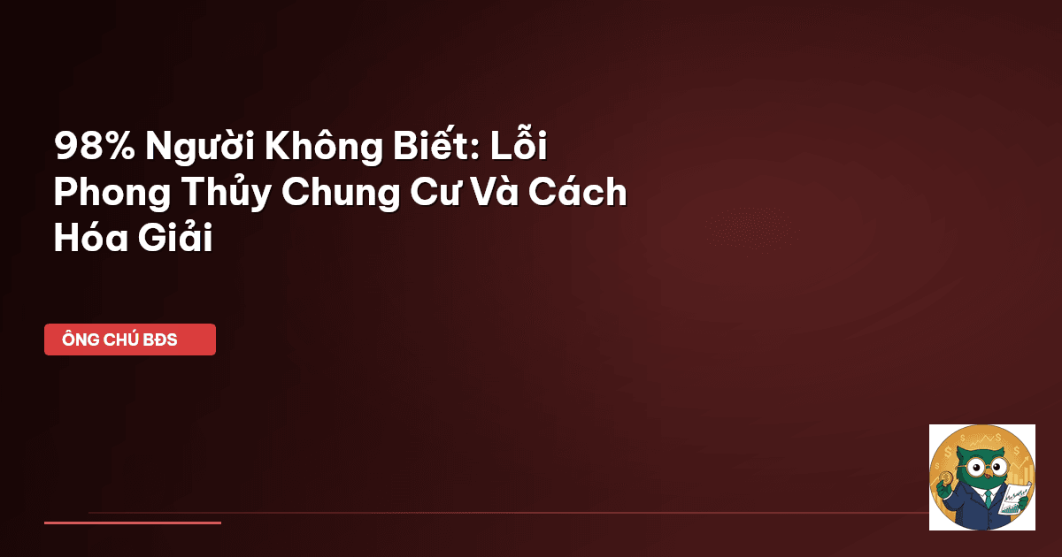 phong thủy chung cư