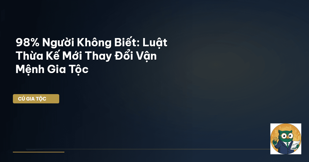 thừa kế tài sản