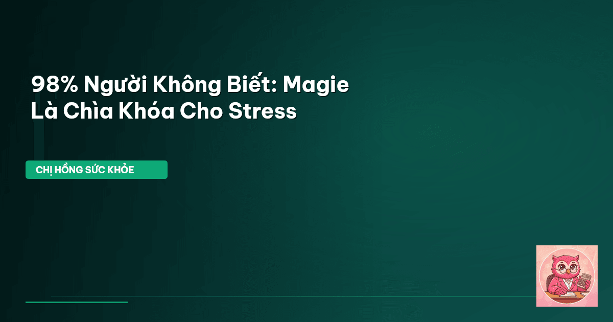thiếu hụt magie