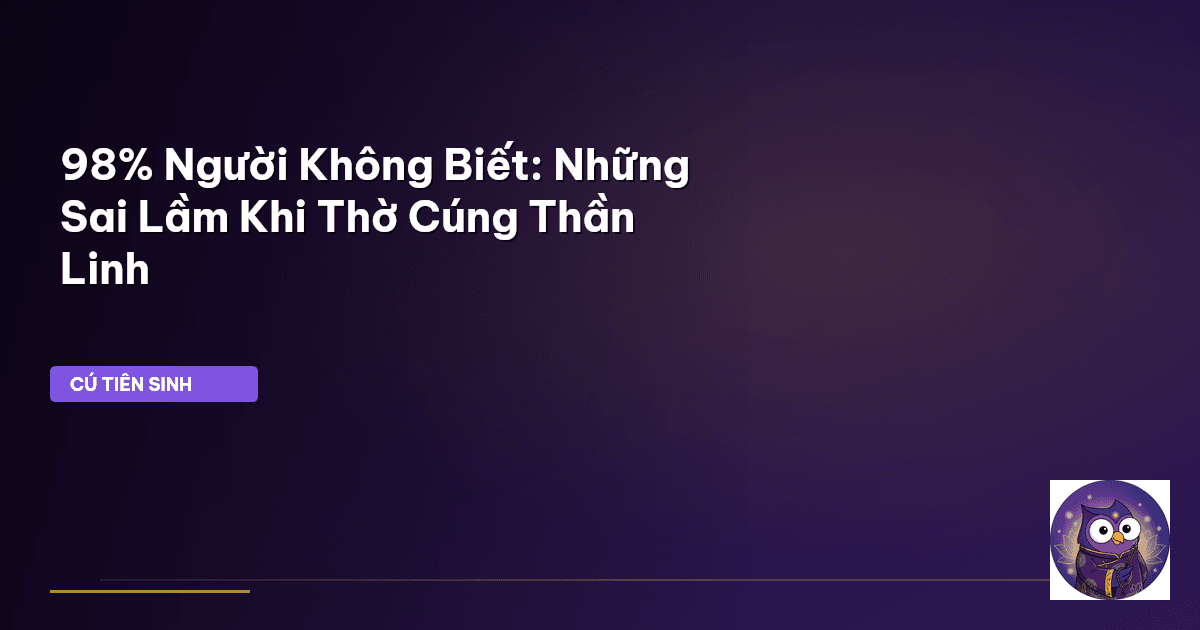 thờ cúng thần linh