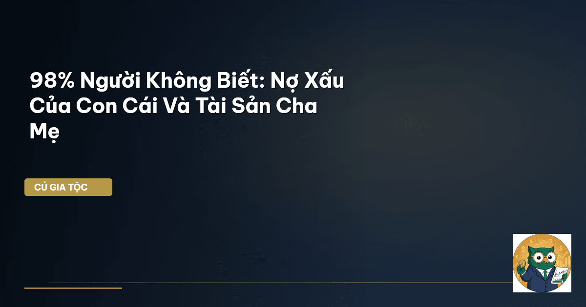 nợ xấu gia đình