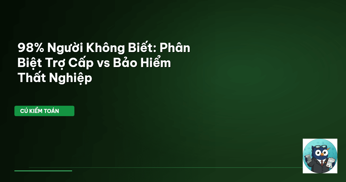 trợ cấp thất nghiệp