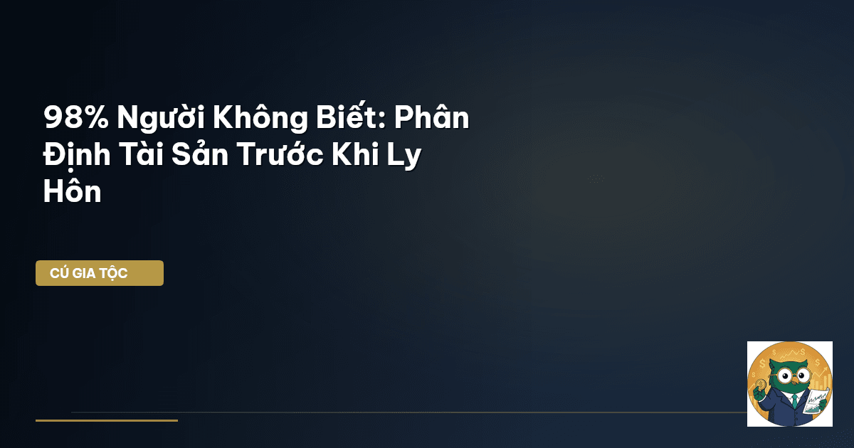 phân định tài sản