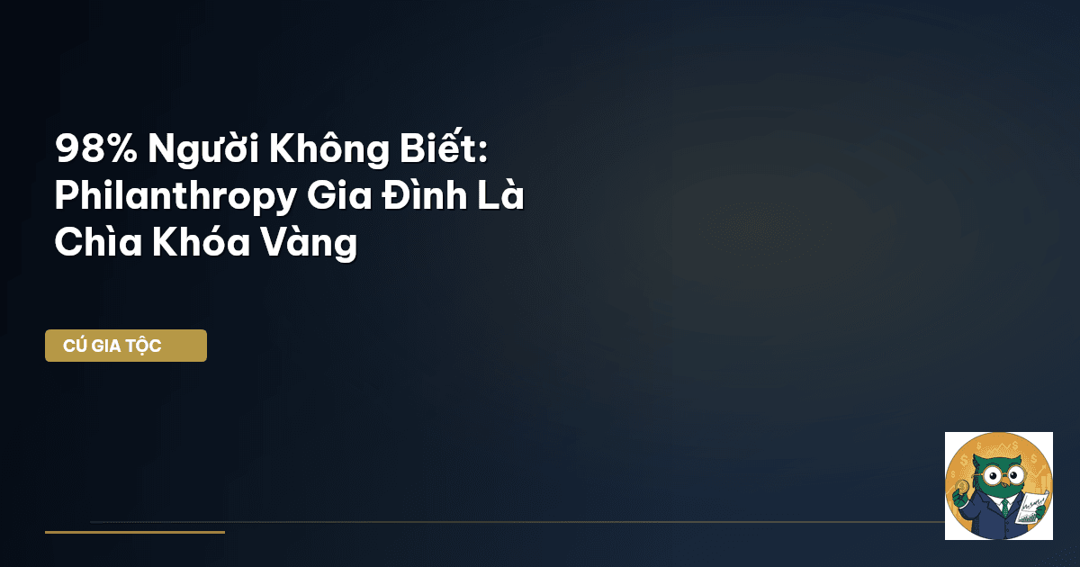 philanthropy gia đình