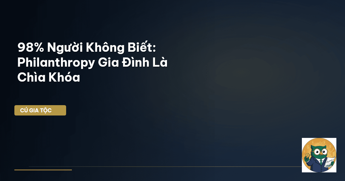 philanthropy gia đình
