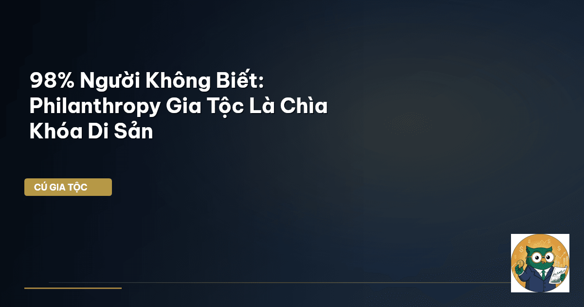 philanthropy gia đình