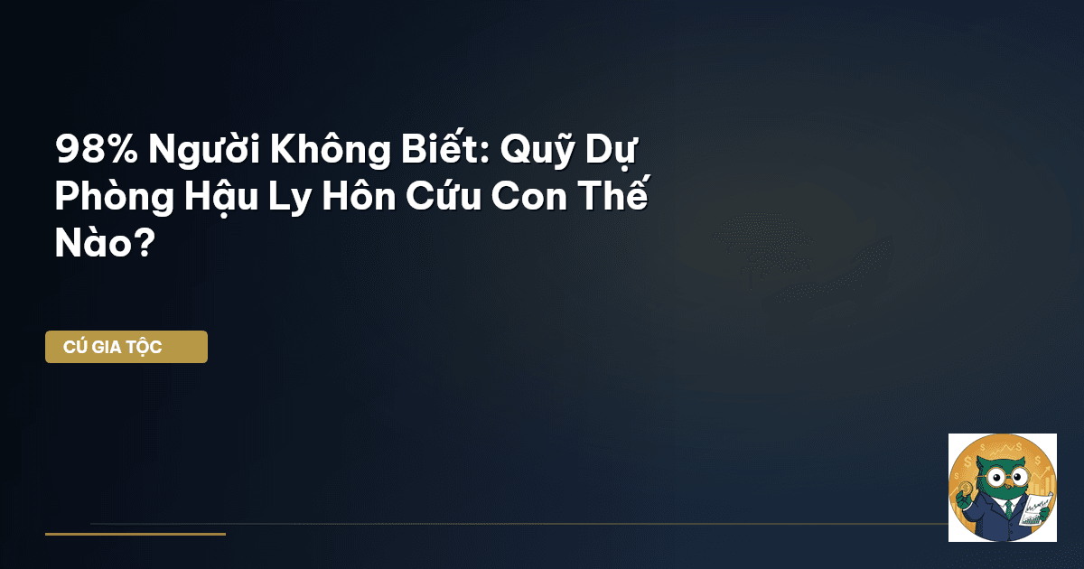 quỹ dự phòng ly hôn