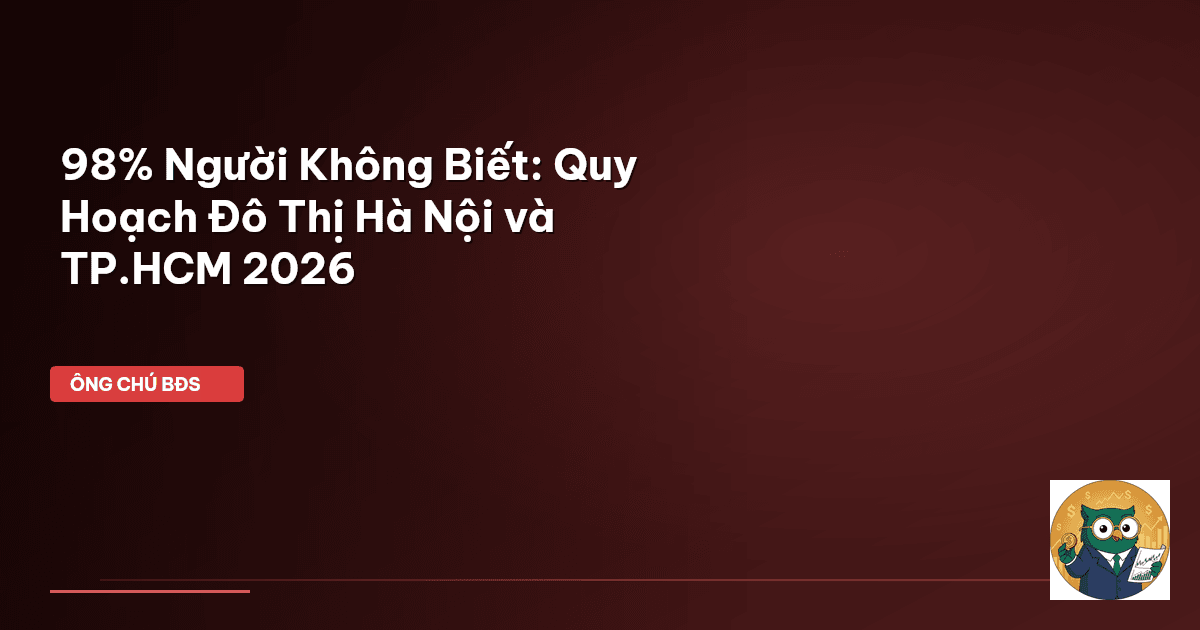 quy hoạch đô thị