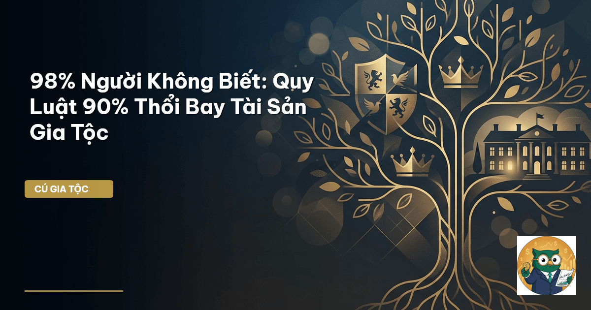 98% Người Không Biết: Quy Luật 90% Thổi Bay Tài Sản Gia Tộc