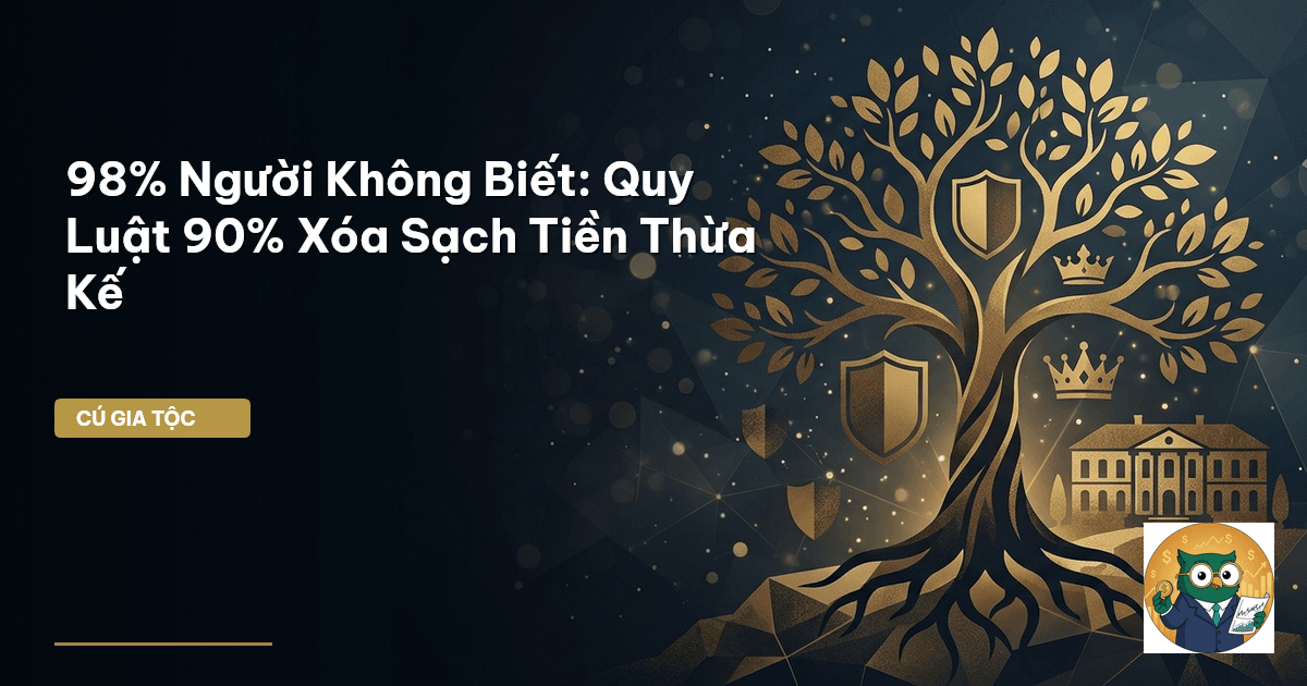 98% Người Không Biết: Quy Luật 90% Xóa Sạch Tiền Thừa Kế