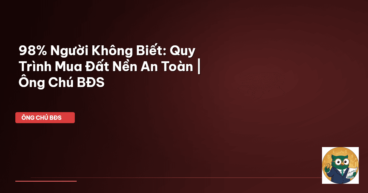 mua đất nền