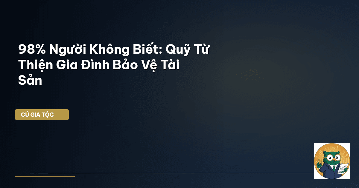 quỹ từ thiện gia đình