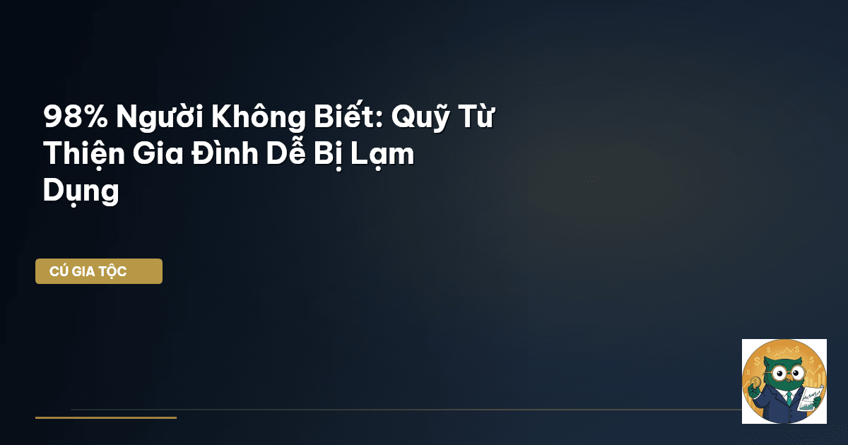 quỹ từ thiện gia đình