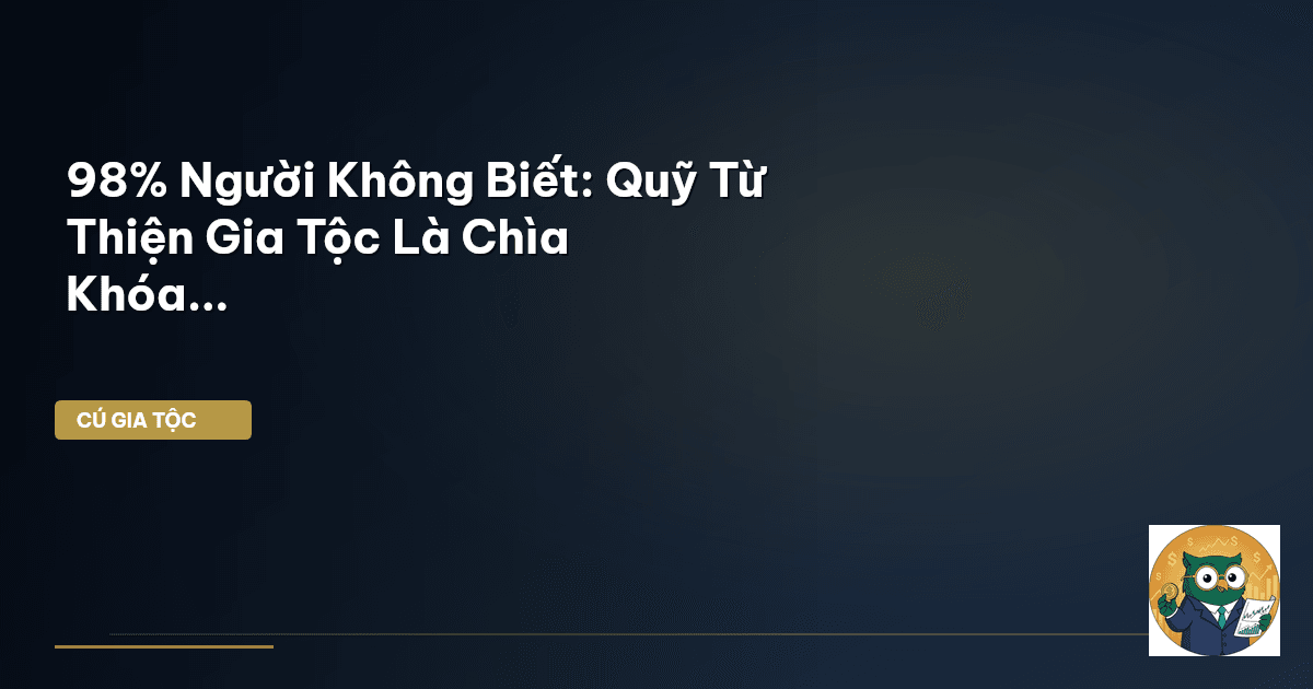 quỹ từ thiện gia tộc