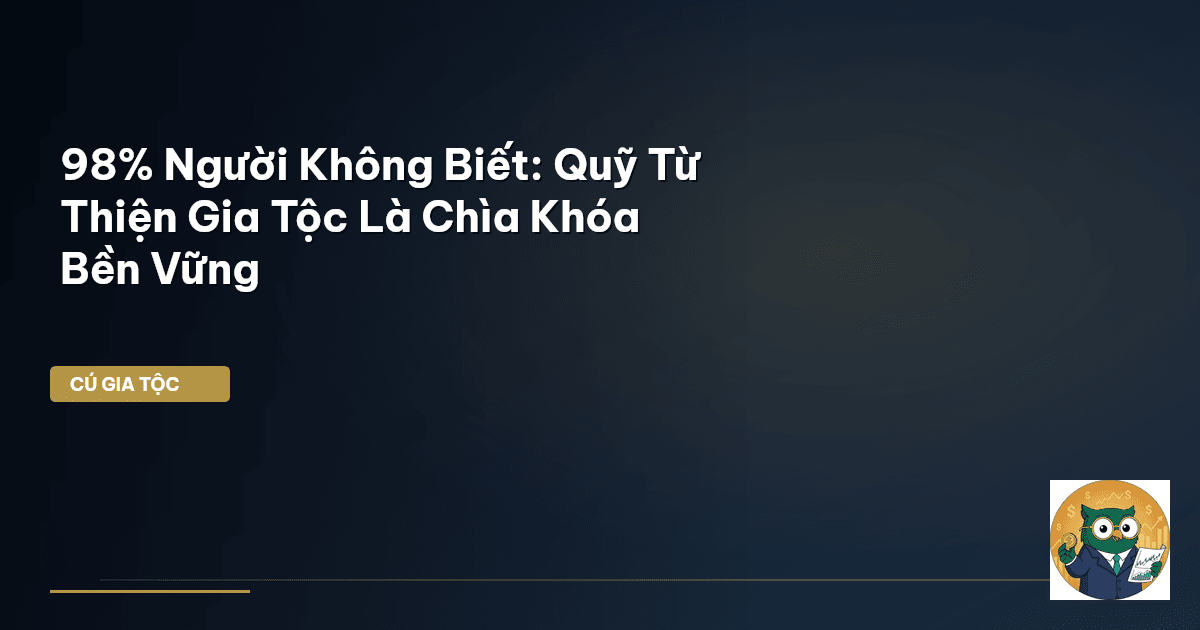 quỹ từ thiện gia tộc