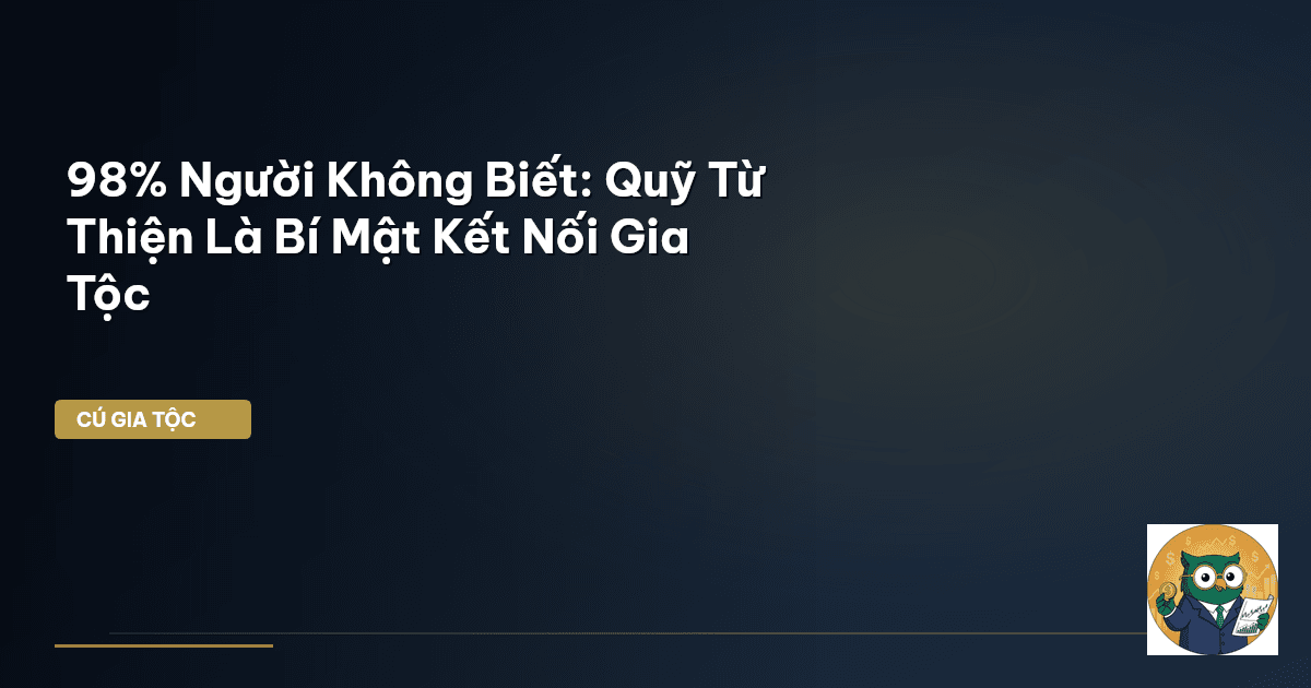 quỹ từ thiện gia đình