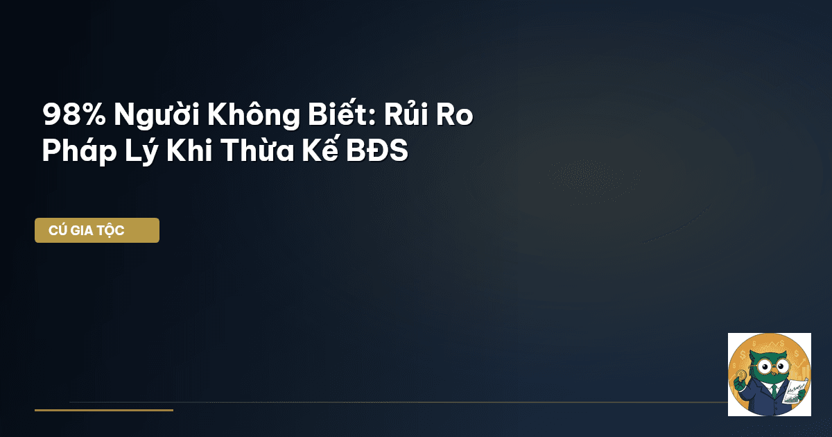 thừa kế bất động sản