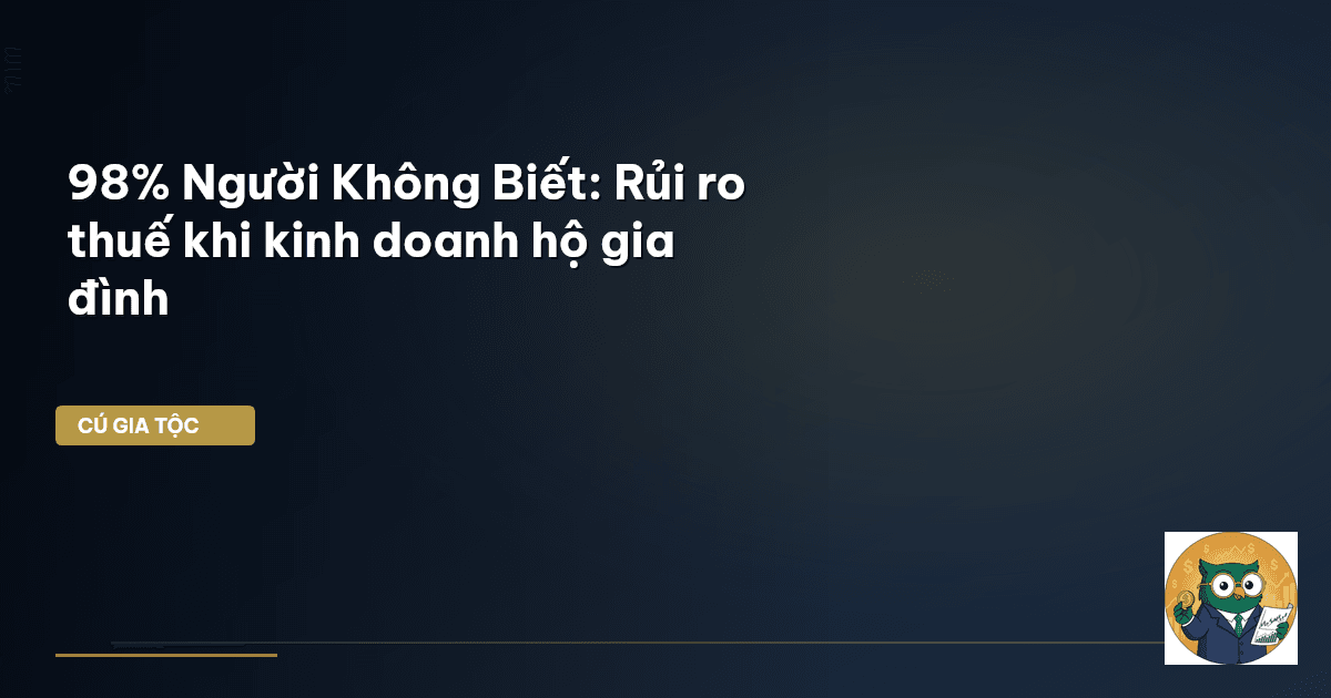 thuế hộ kinh doanh