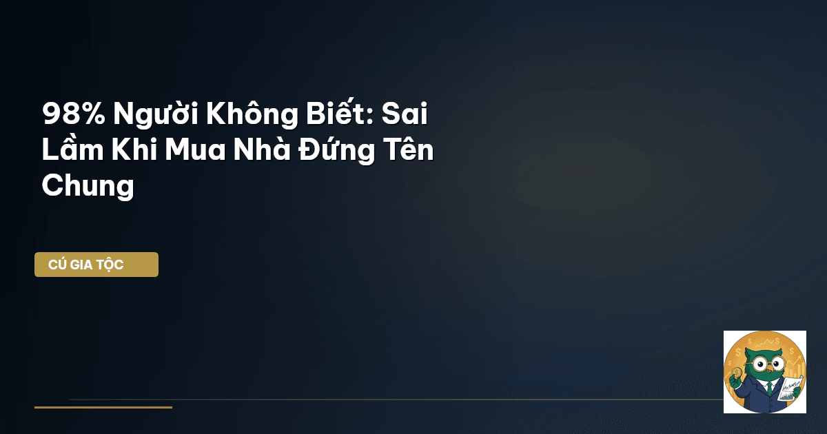 mua nhà cho con