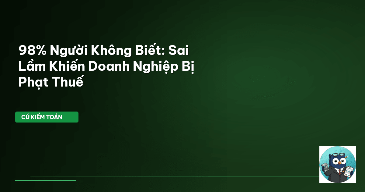 phạt thuế