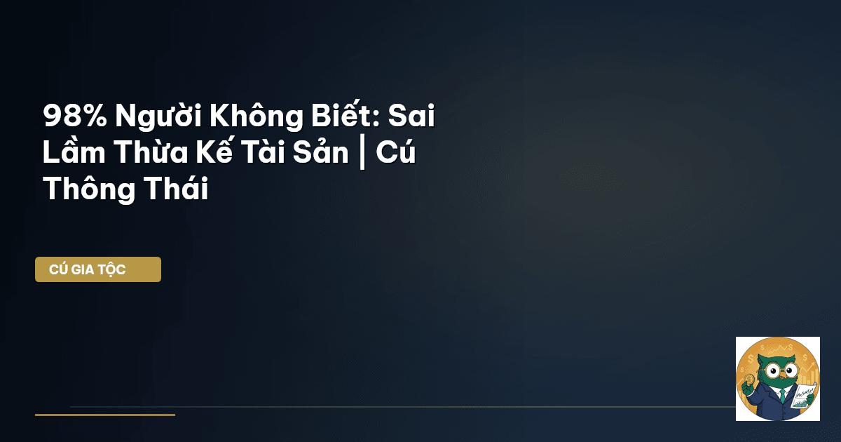 thừa kế tài sản