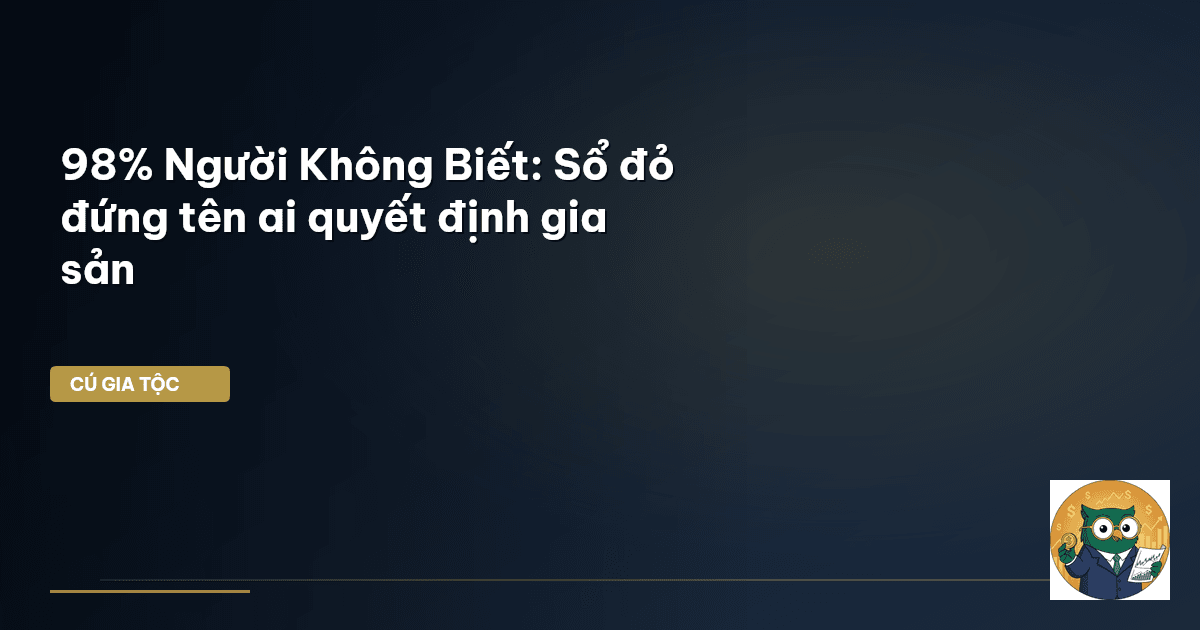 sổ đỏ