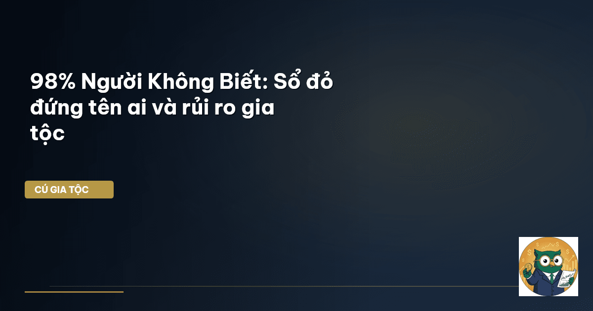 sổ đỏ