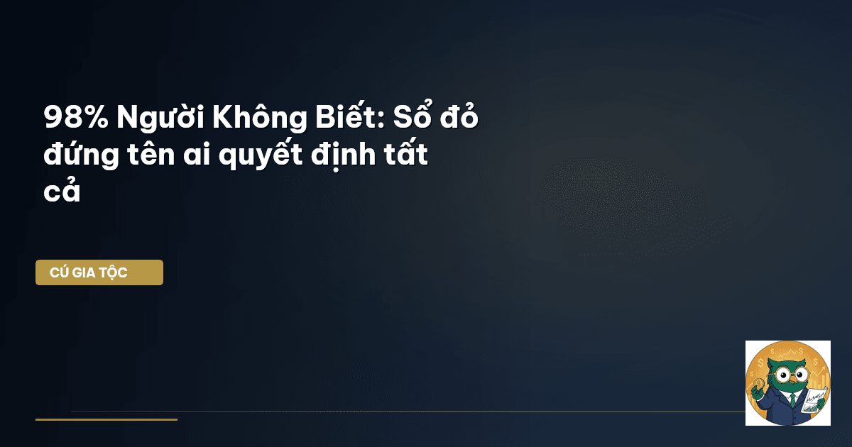 sổ đỏ