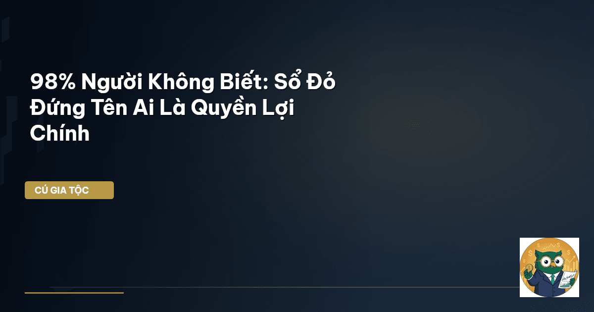 sổ đỏ
