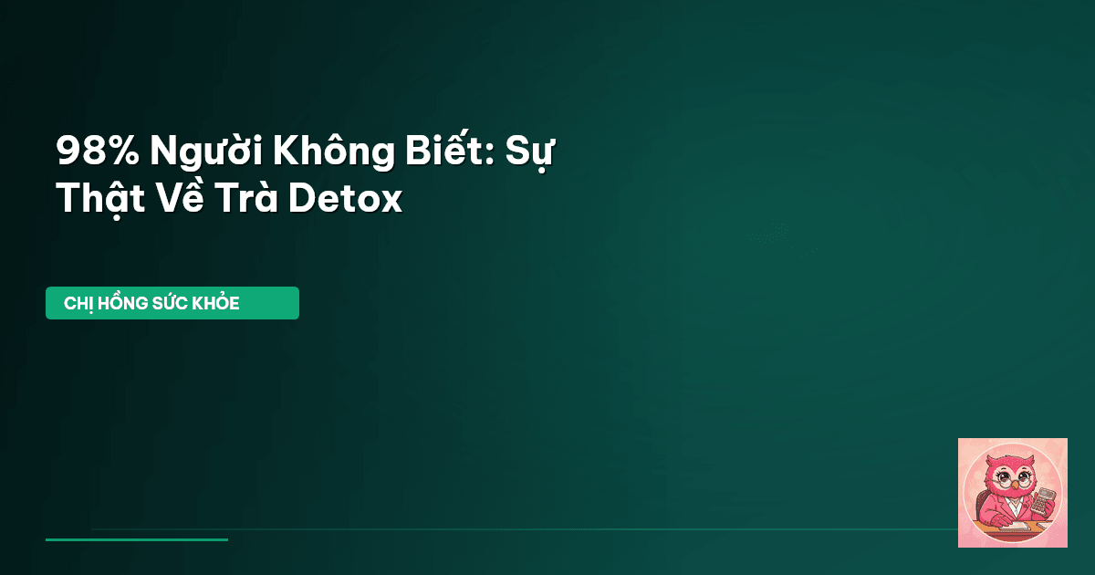 trà detox