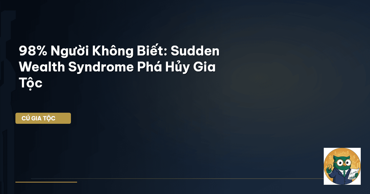 Sudden Wealth Syndrome
