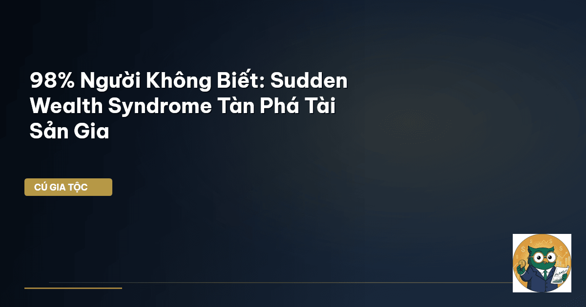 sudden wealth syndrome