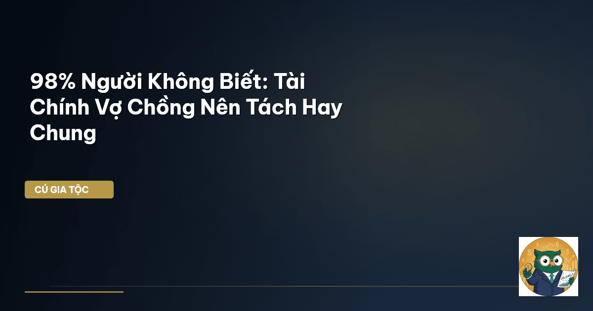tài chính vợ chồng