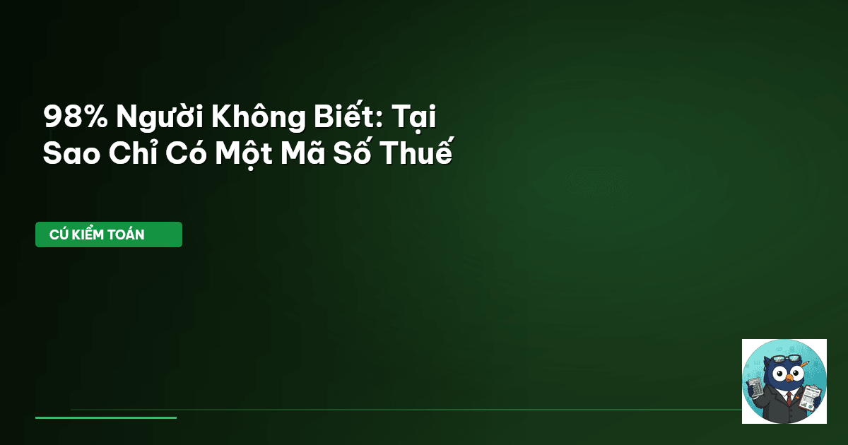 mã số thuế cá nhân