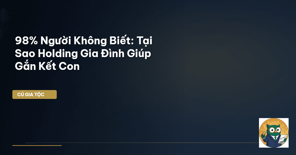 holding gia đình