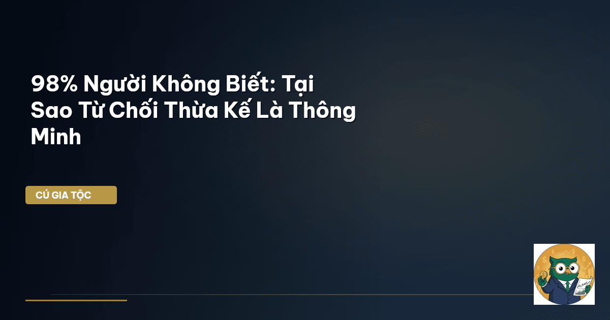 từ chối thừa kế