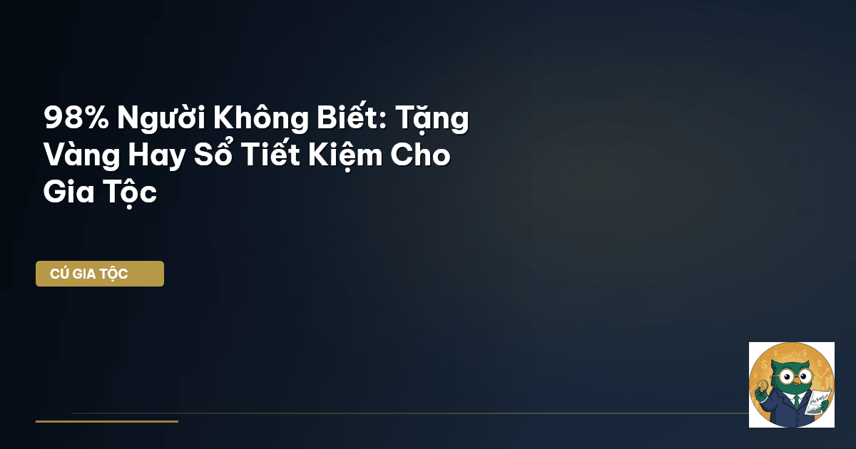 tặng vàng