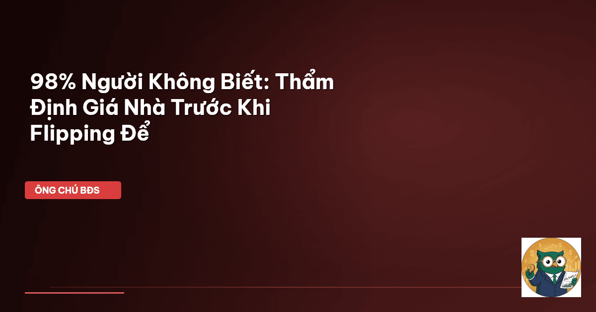 thẩm định giá nhà