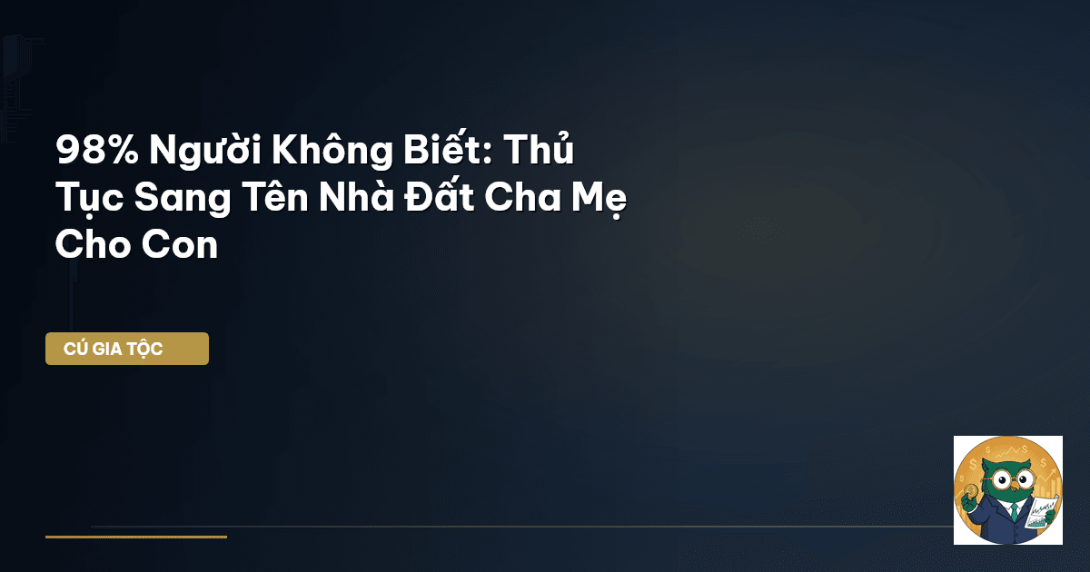 sang tên nhà đất