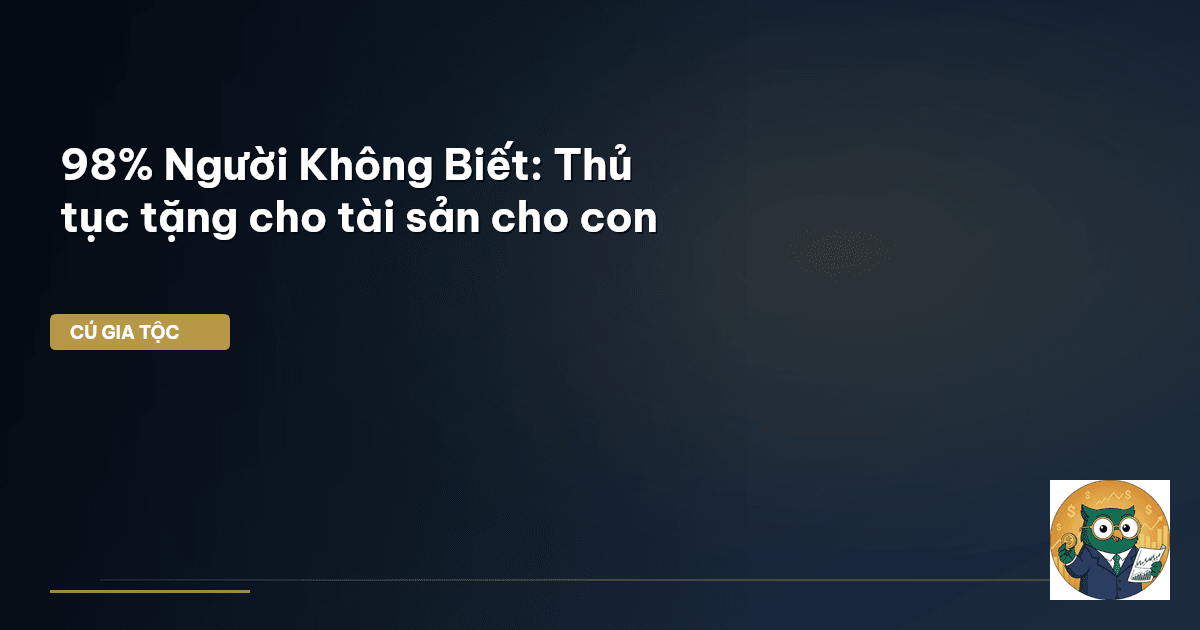 tặng cho tài sản