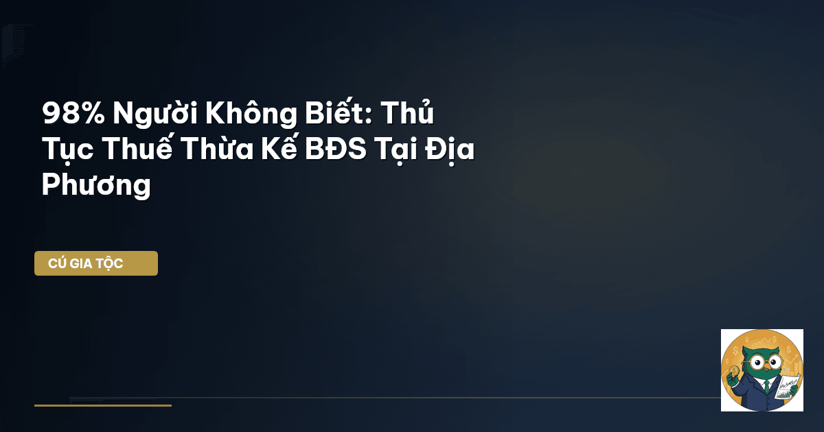 thuế thừa kế bất động sản