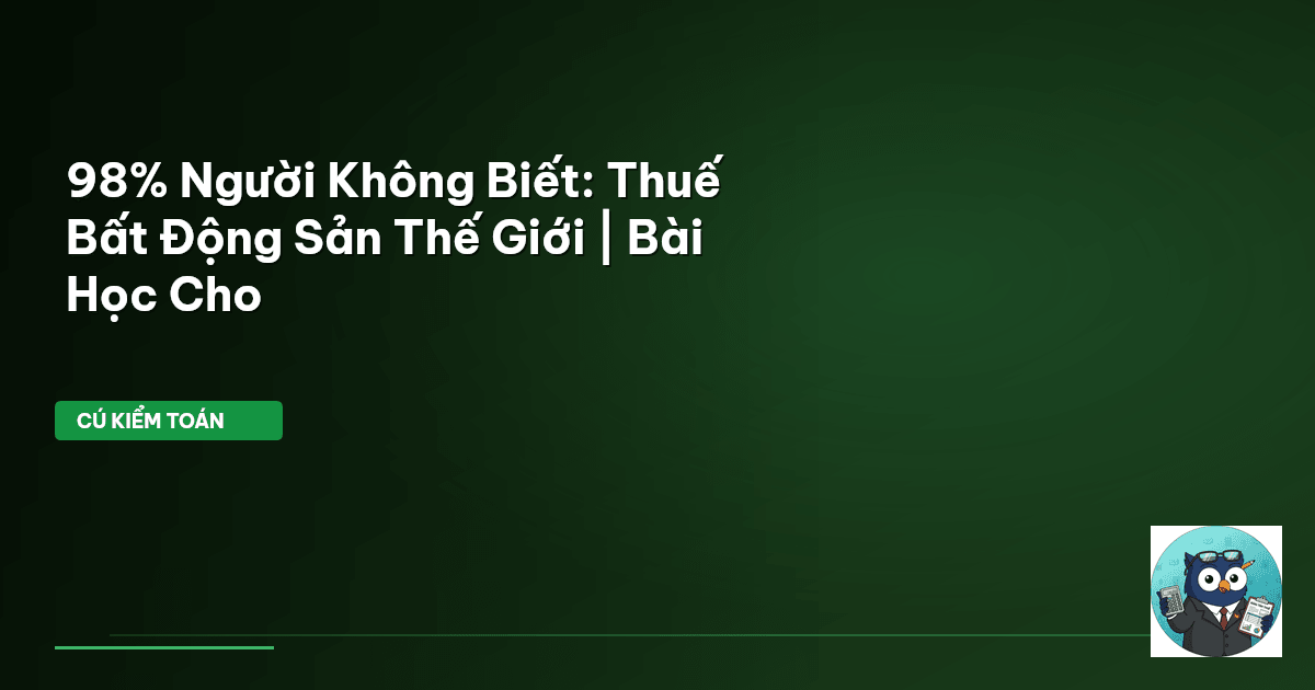 thuế bất động sản