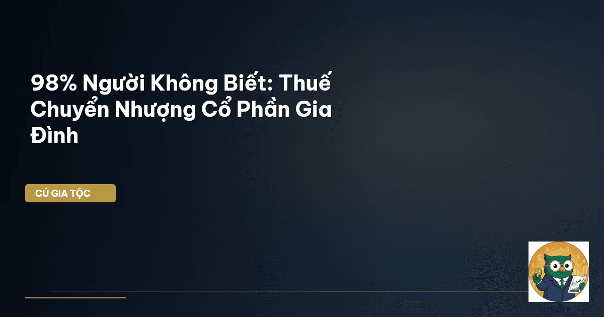 thuế chuyển nhượng cổ phần