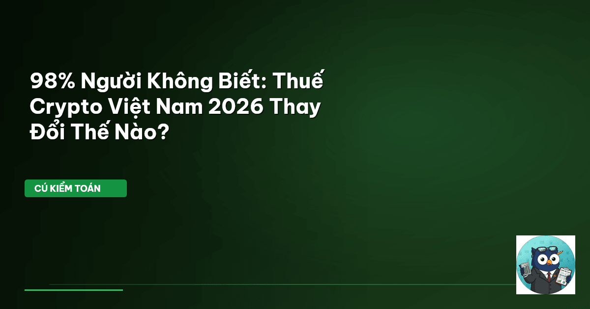 thuế crypto Việt Nam