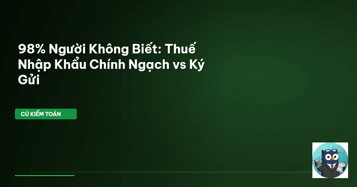 thuế nhập khẩu